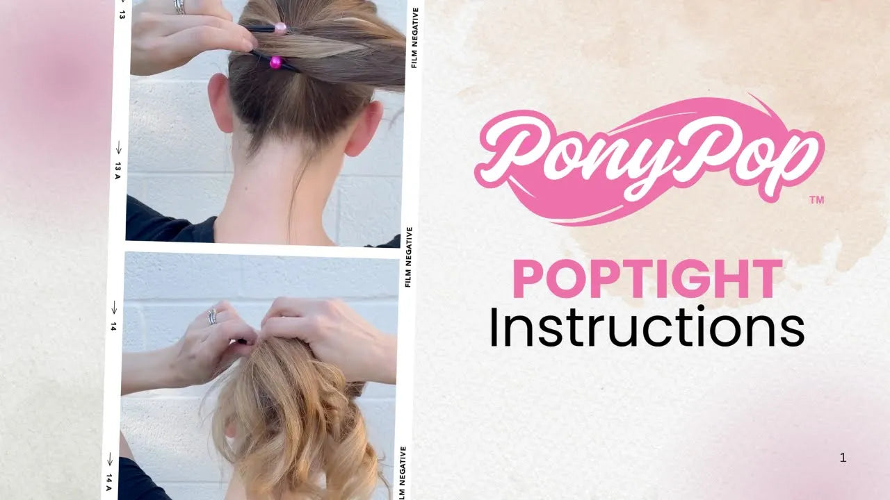 Load video: &lt;p&gt;Professional perfection in seconds! Discover the PopTight™ technique that creates a completely clean, polished look with no hanging elements - ideal for the office, formal events, or any occasion where you need to look your absolute best.&lt;/p&gt;